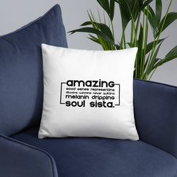 Soul Sista (Amazing) Pillow