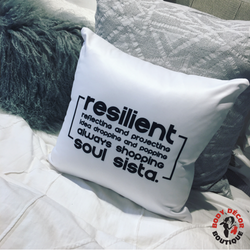 Soul Sista (Resilient) Pillow