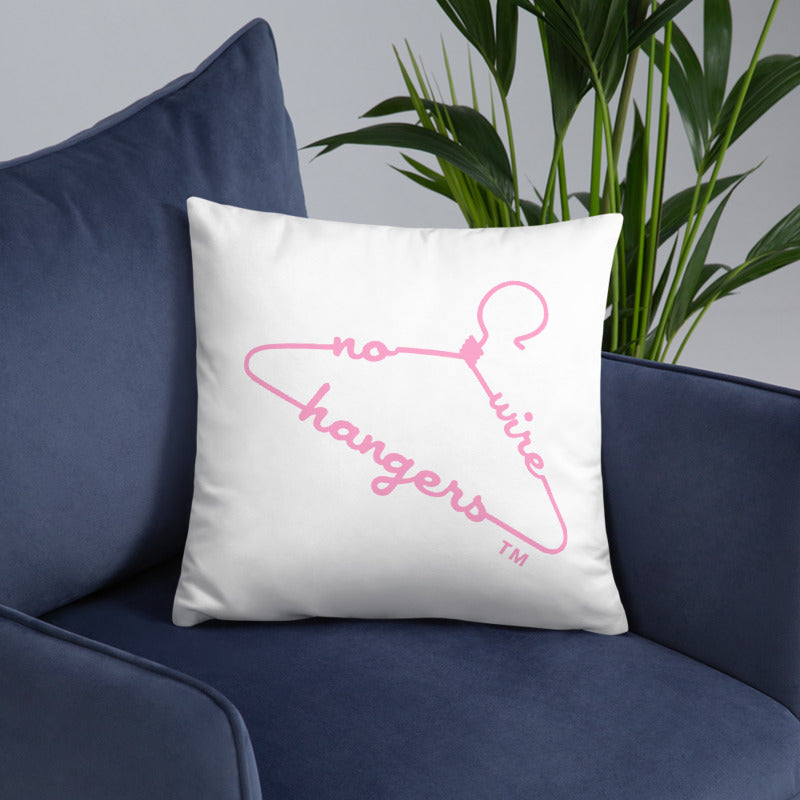 NO WIRE HANGERS Pillow