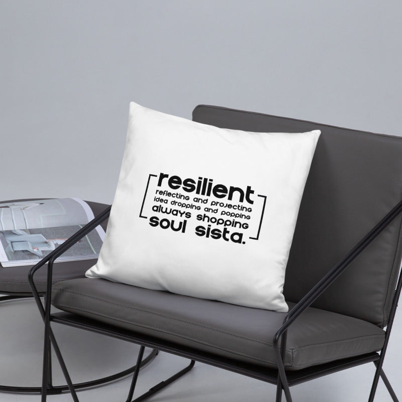 Soul Sista (Resilient) Pillow